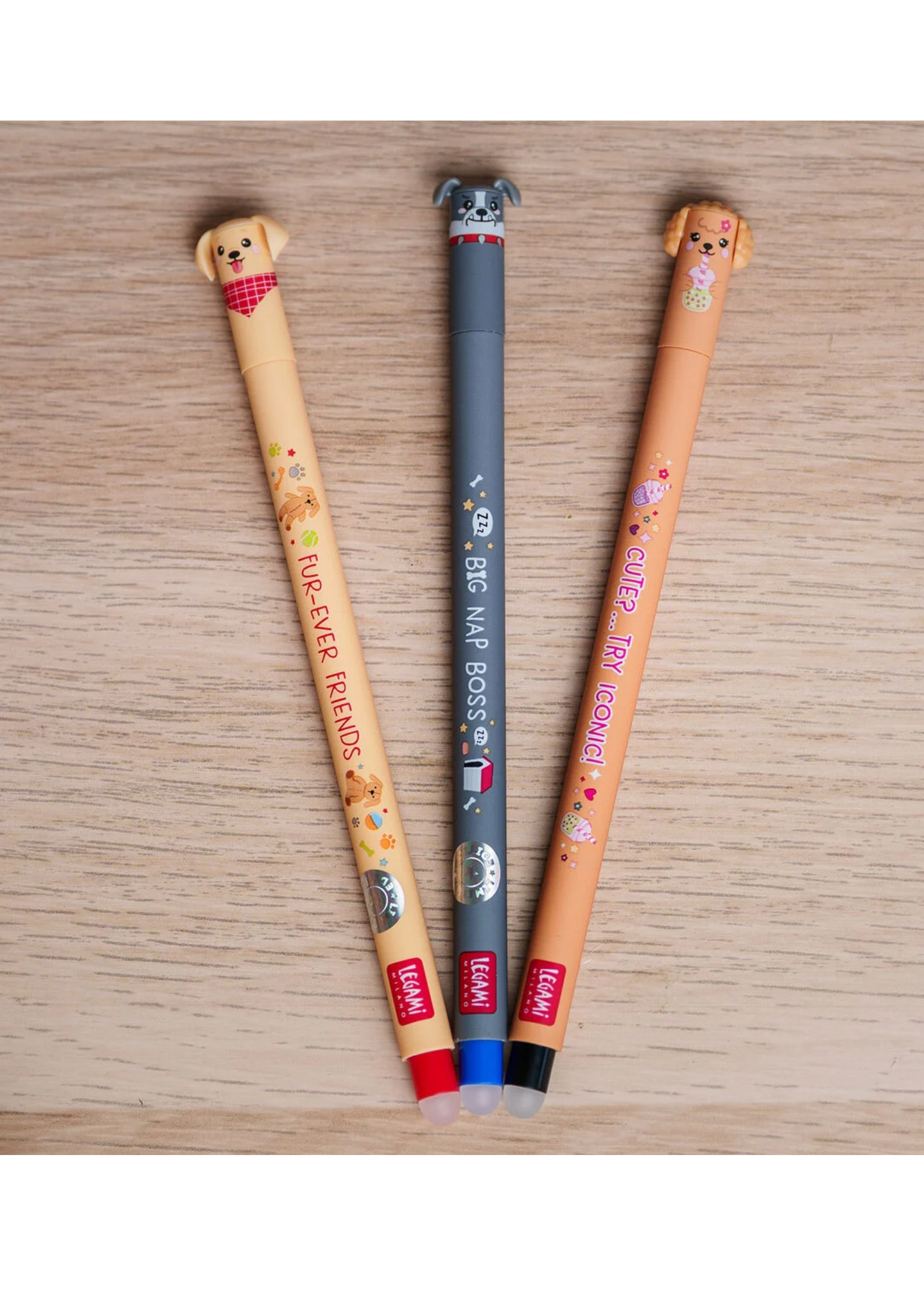 Set de 3 Bolígrafos de Gel Borrables FUR - EVER FRIENS - Imagen 5